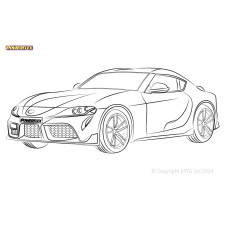 Silentblock Powerflex Toyota Supra Mk5 A90/J29 (2019 -)