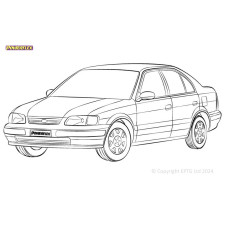 Silent Bloc Powerflex Toyota Tercel L50 (1994-1999)
