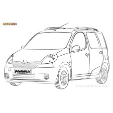 Silent Bloc Powerflex Toyota Yaris Verso (1999-2005)