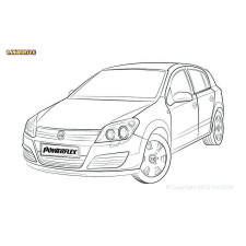 Silent Bloc Powerflex Opel Astra MK5 - Astra H (2004 - 2010)