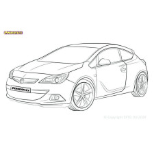 Silent Bloc Powerflex Opel Astra MK6 - Astra J (2010 - 2015)