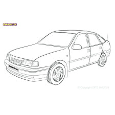 Silentblock Powerflex Opel Cavalier 2WD (1989 - 1995), Vectra A (1989 - 1995)
