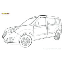 Silentblock Powerflex Opel Combo D (2011 - 2017)