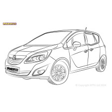 Silentblock Powerflex Opel Meriva B (2011 - 2017)
