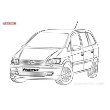 Silent Bloc Powerflex Opel Zafira A (1999-2004)