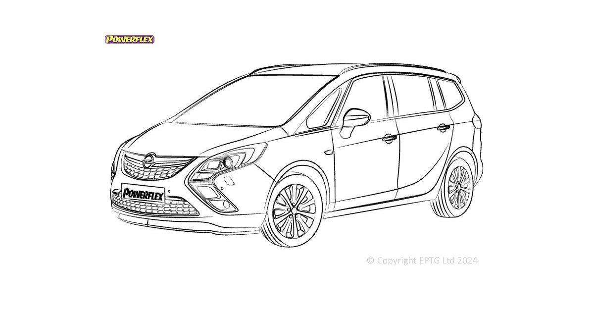 Silentblock Powerflex Opel Zafira Tourer C (2011-)