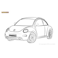 Silent Bloc Powerflex Volkswagen Beetle & Cabrio 2WD (1998-2011)