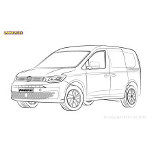 Silent Bloc Powerflex Volkswagen Caddy MK4 Tipo SB (2020-)