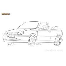 Silent Bloc Powerflex Volkswagen Golf MK4 Cabrio (1997-2004)
