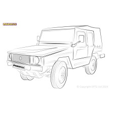 Silent Bloc Powerflex Volkswagen Iltis (1978 - 1988)