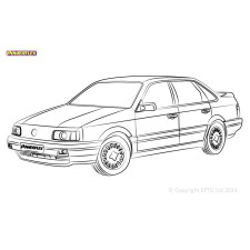 Silent Bloc Powerflex Volkswagen Passat B3/B4 2WD (1988 - 1996)