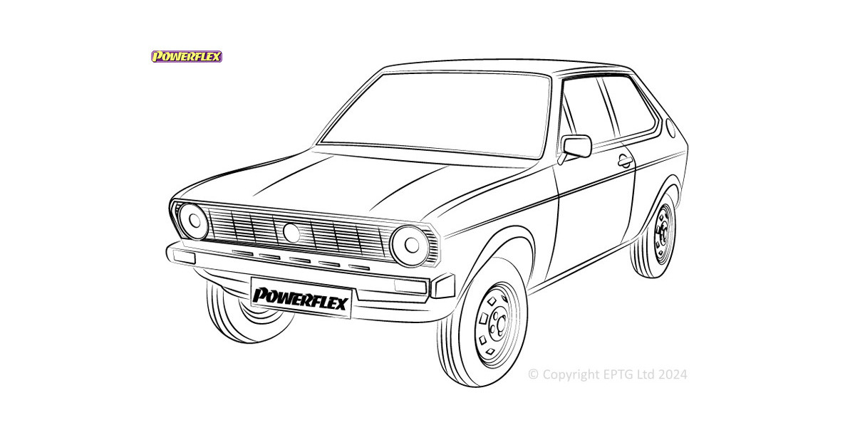 Silentblock Powerflex Volkswagen Polo / Derby MK1/2 (1975 - 1994)
