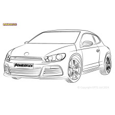 Silent Bloc Powerflex Volkswagen Scirocco MK3 (2008 - 2017)