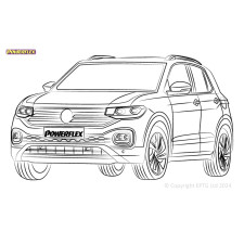 Silentblock Powerflex Volkswagen T-Cross (2018-)