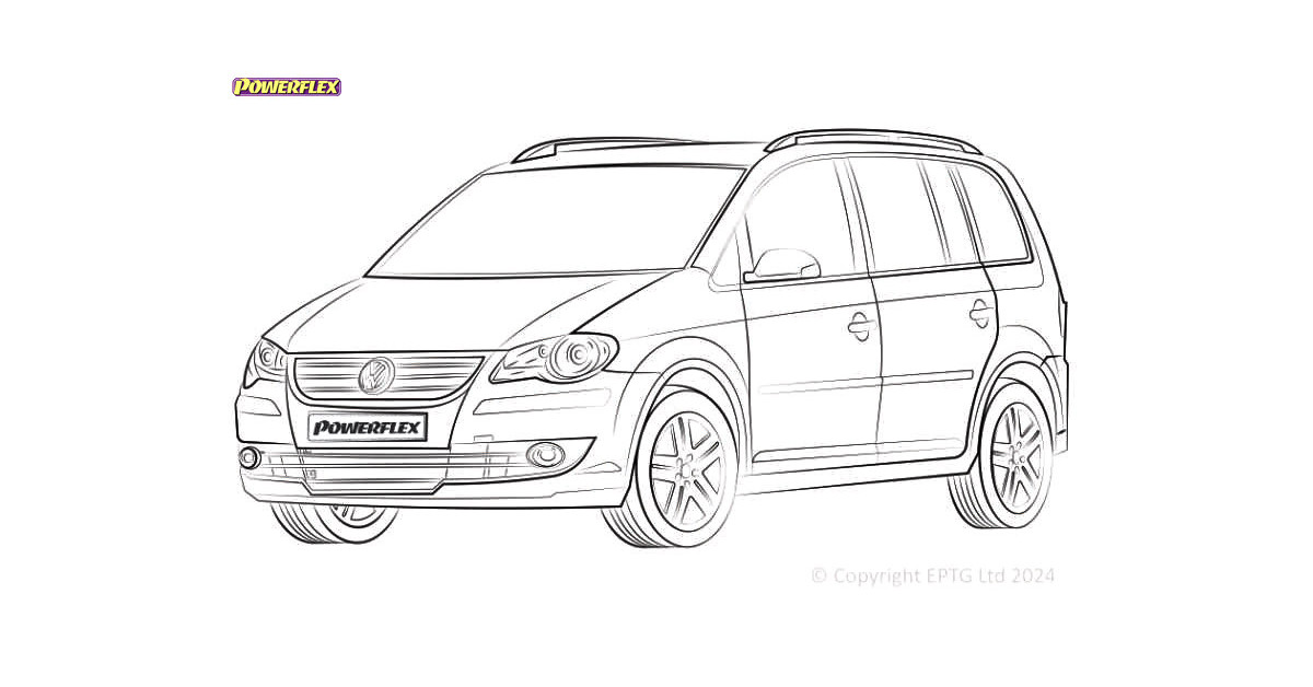 Silentblock Powerflex Volkswagen Touran (2003-2015)
