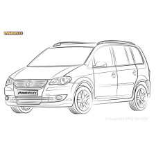 Silentblock Powerflex Volkswagen Touran (2003-2015)