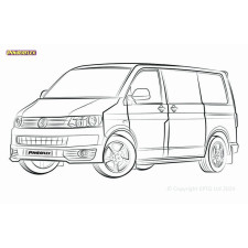 Silentblock Powerflex Volkswagen T5 Transporter inc. 4Motion (2003-2015)