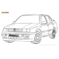 Silentblock Powerflex Volkswagen Vento A3 (1992 - 1998)