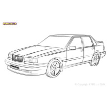 Silentblock Powerflex Volvo 850, S70, V70 (1991- 2000)