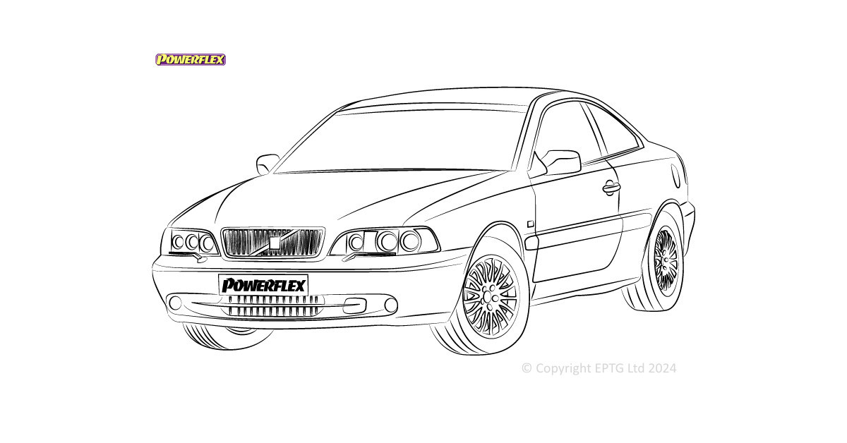 Silentblock Powerflex Volvo C70 (1996 - 2005)