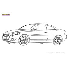 Silentblock Powerflex Volvo C70 (2006 - 2013)