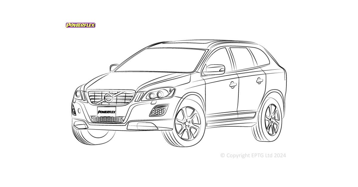 Silentblock Powerflex Volvo XC60 (2009 - 2017)