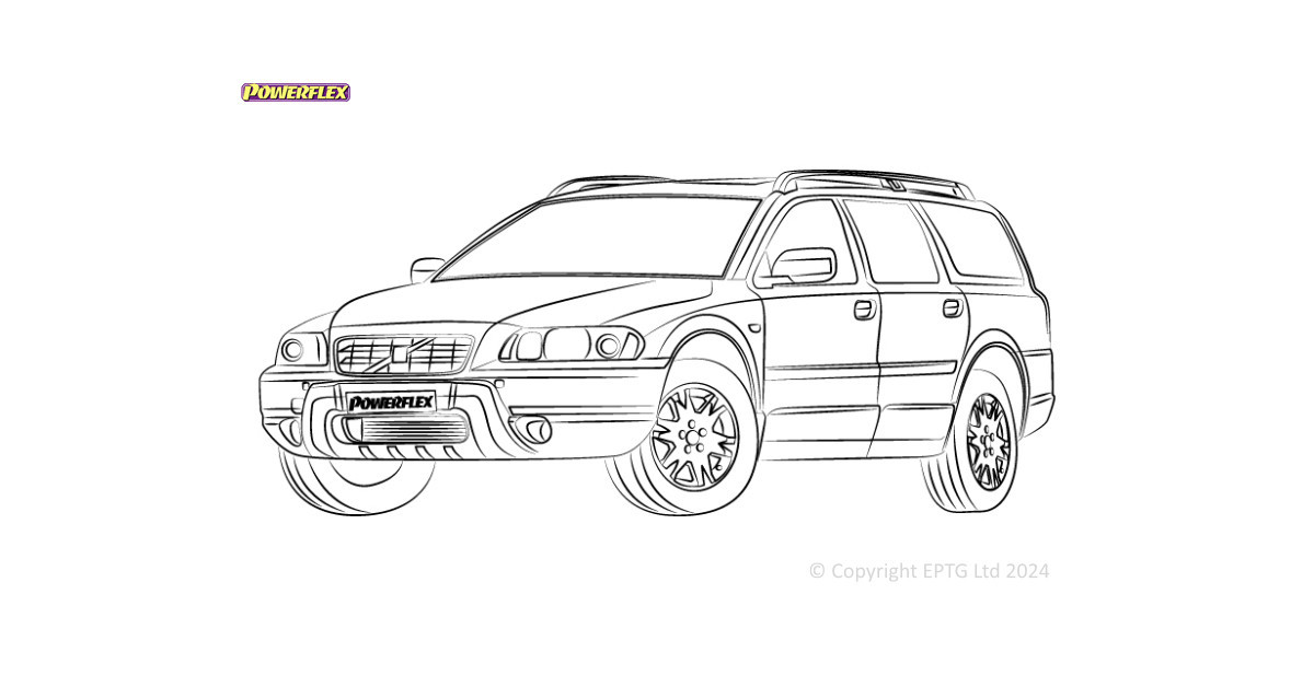 Silentblock Powerflex Volvo XC70 P2 (2002 - 2007)