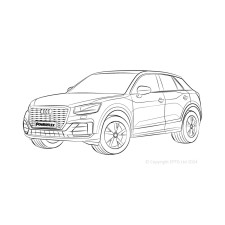 Silent Bloc Powerflex Audi Q2 4WD Quattro com braços múltiplos (2017-)
