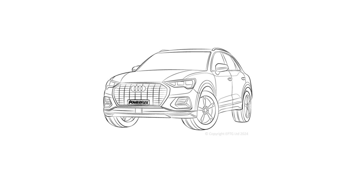 Silentblock Powerflex Audi Q3 F3