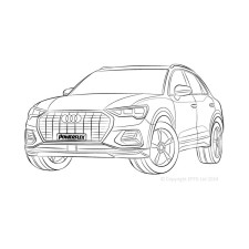 Silentblock Powerflex Audi Q3 F3