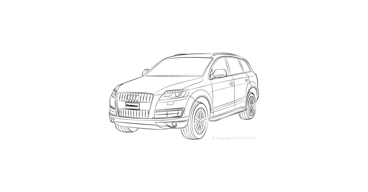 Silentblock Powerflex Audi Q7 4L (2005 - 2015)