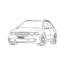 Silentblock Powerflex Audi RS4 Avant (2000-2001)