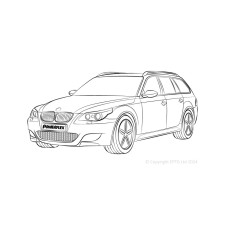 Silentblock Powerflex BMW Série 5 E61 Touring
