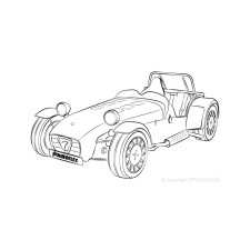 Silentblock Powerflex Caterham 7 Chassis Imperial DeDion & Watts (1973-2006)