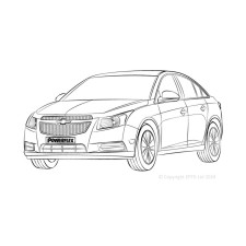 Silent Bloc Powerflex Chevrolet Cruze MK1 J300 (2008 - 2016)