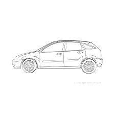 Silent Bloc Powerflex Ford Focus Mk1 ST
