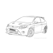 Silent Bloc Powerflex Ford Focus MK2 RS (2005-2010)