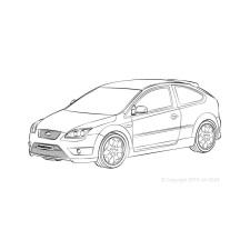 Silentblock Powerflex Ford Focus MK2 ST (2005-2010)