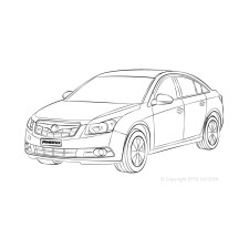 Silent Bloc Powerflex Holden Cruze MK1 J300 (2008 - 2016)