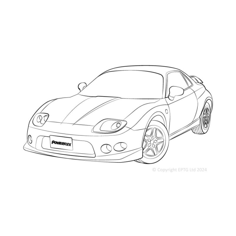 Silentblock Powerflex Mitsubishi FTO (1994 - 1999)Array