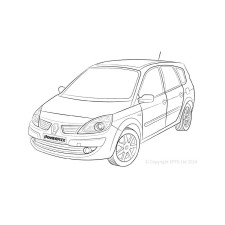 Silentblock Powerflex Renault Scenic II (2003-2009)