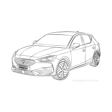 Silentblock Powerflex Seat Leon Mk4 KL Incl. Cupra (2020-) multi bras
