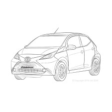 Silent Bloc Powerflex Toyota Aygo (2014-)