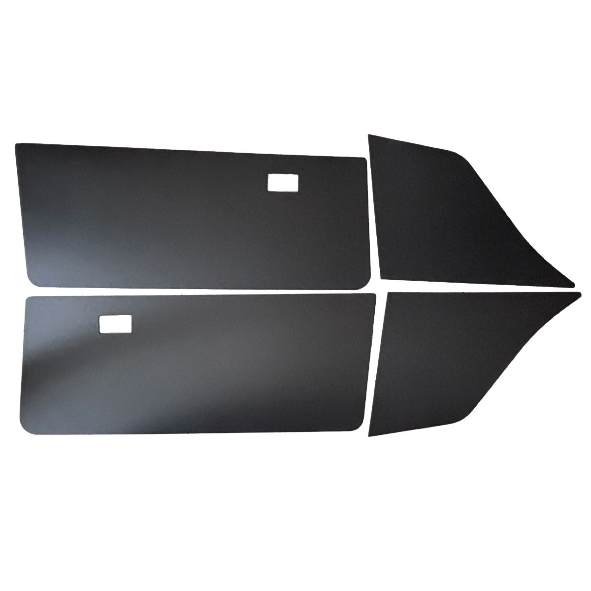 Conjunto de 4 painéis de porta em PVC do Peugeot 205Array