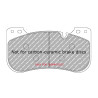Pastilhas de travão dianteiras Ferodo DS2500 BMW M3 / M4