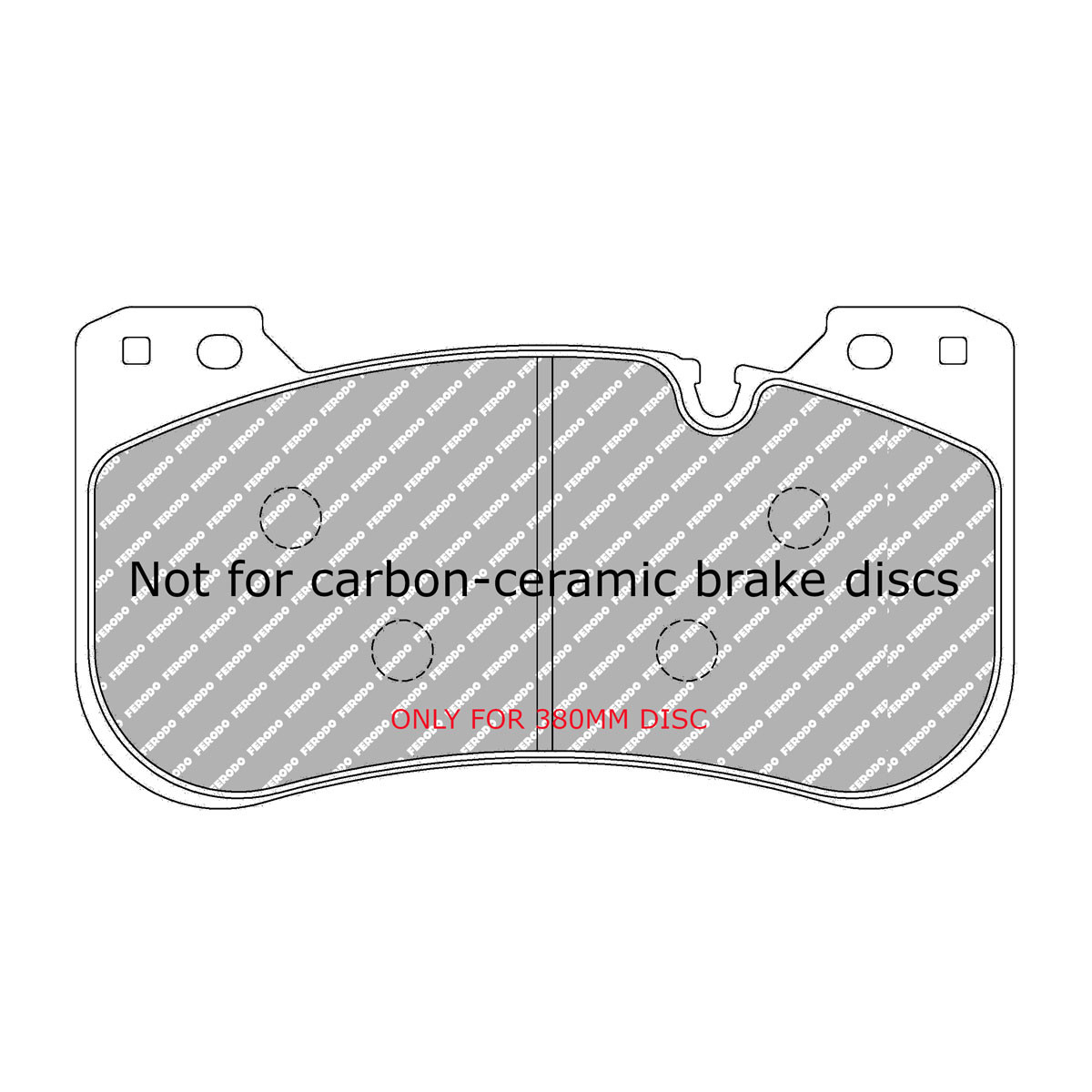 Pastillas de freno delanteras Ferodo DS2500 BMW M3 / M4Array