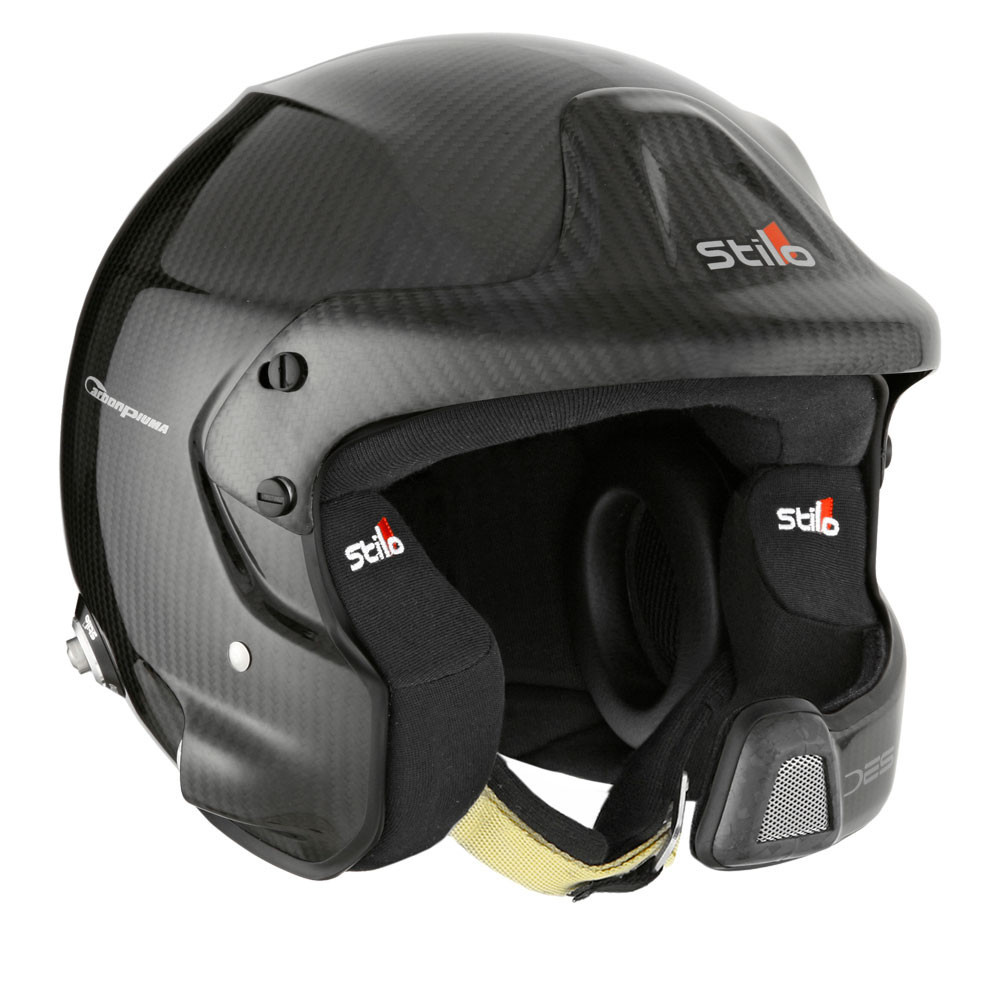 Capacete de Rali Stilo WRC DES Carbono Hans SA15Array