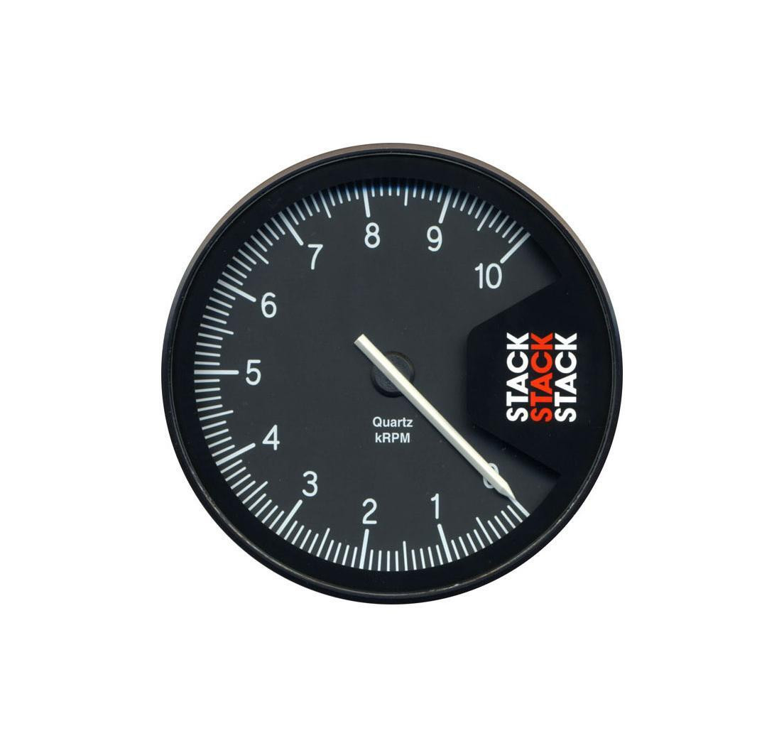 Tacómetro Stack Pro 0-10000rpm diâmetro 125mm PretoArray