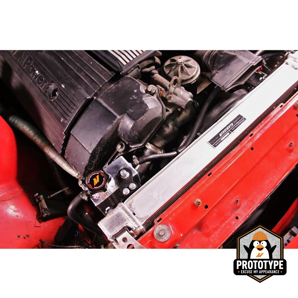 Reservatório de expansão em alumínio Mishimoto para BMW E36 de 6 cilindros M3, inclusive (1992-1999)Array