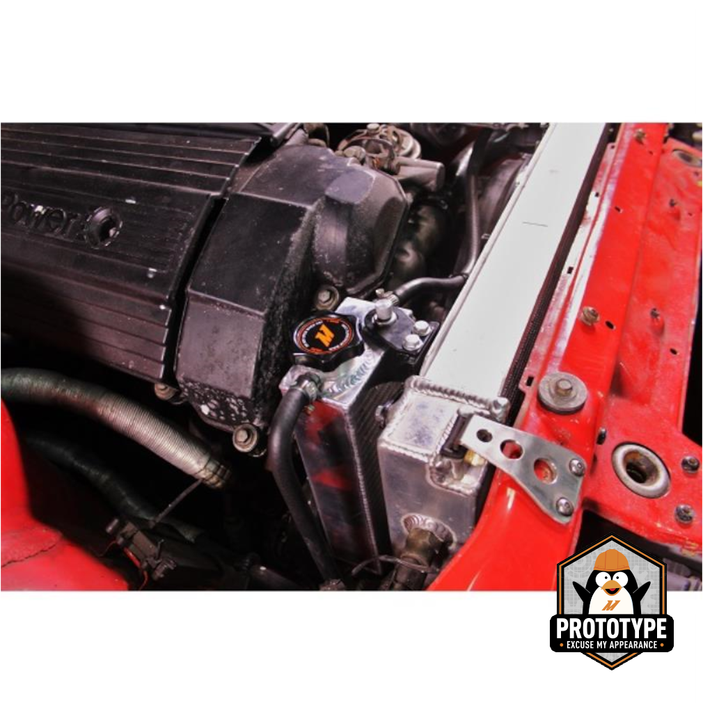 Reservatório de expansão em alumínio Mishimoto para BMW E36 de 6 cilindros M3, inclusive (1992-1999)Array